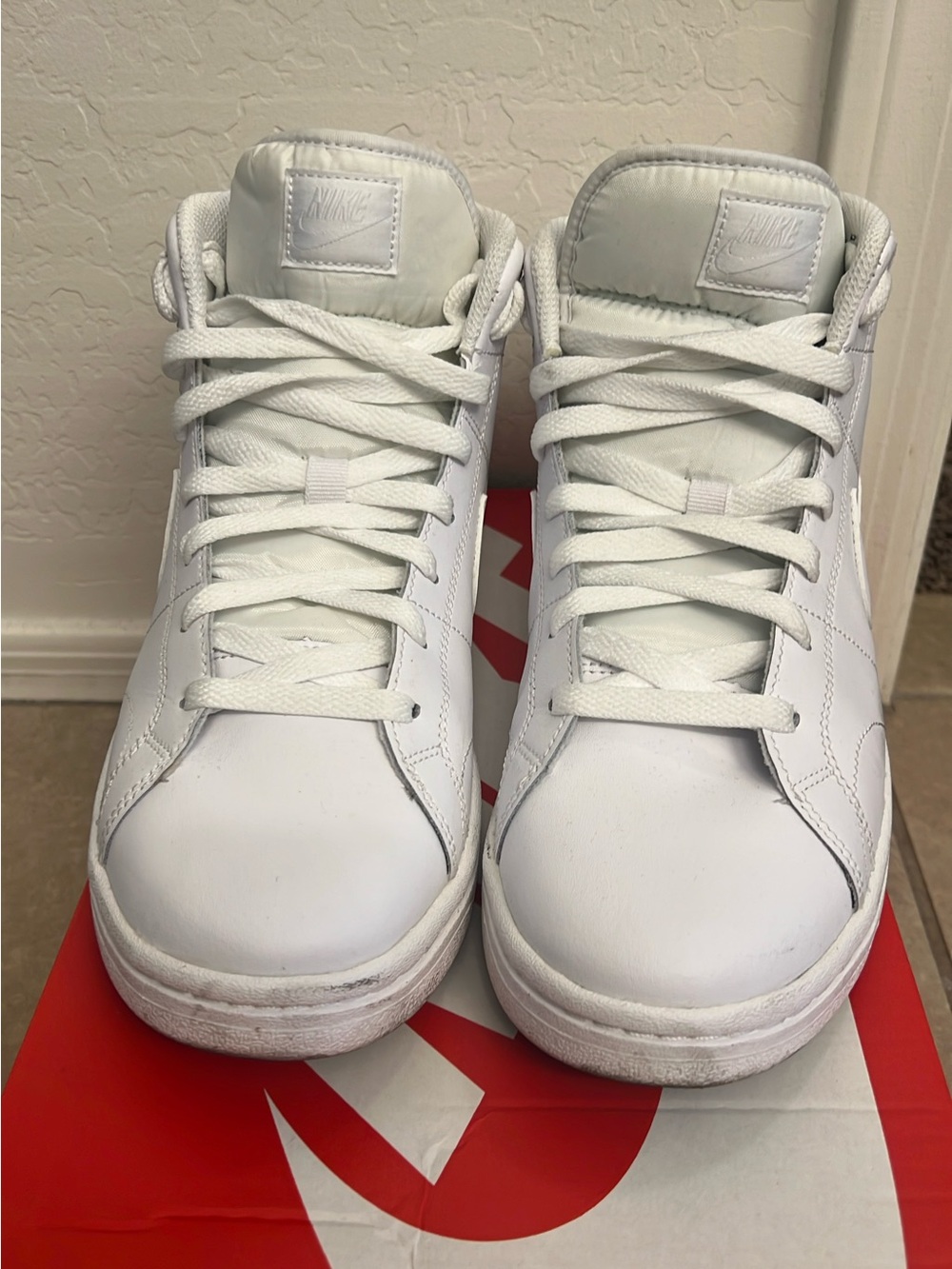 Nike Women’s White High-Top Sneakers